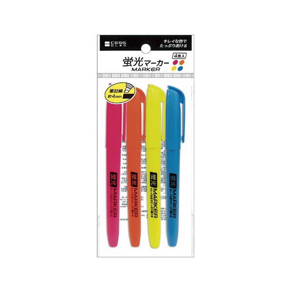 まとめ買い150個セット 蛍光マーカー 4P 0931/045499_1