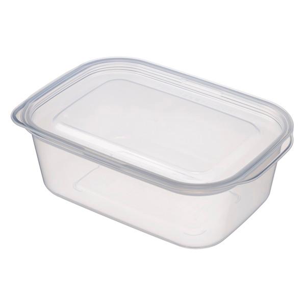 ホワイトプラスチック製保存容器の蓋 楽天市場】イノマタ化学 楽ちんパック 角型600ml ホワイト 保存容器