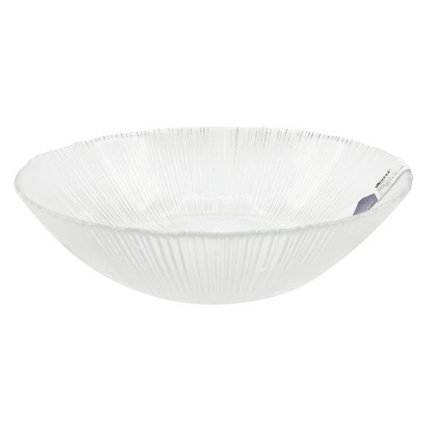 ボウル 大鉢 盛り付け鉢 ガラス製 PB.ガラスボウル 25×25×7cm サラダ