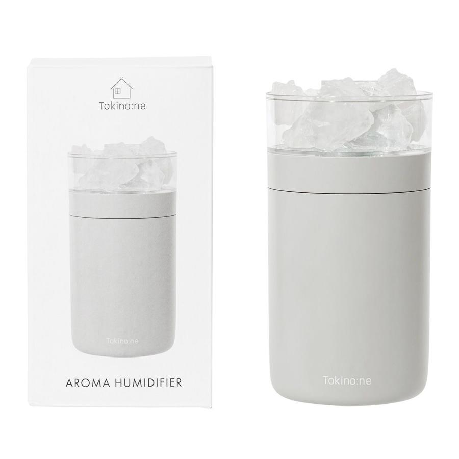 アロマストーン加湿器 芳香器 PB.アロマ加湿器 グレー 7×7×14cm アロマストーン加湿器 芳香器 PB.アロマ加湿器 グレー 7×7×14cm
