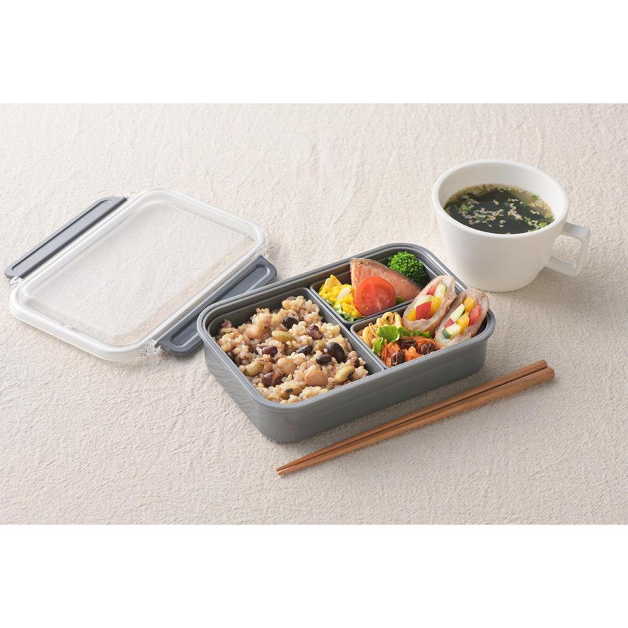 PB.藤本美貴コラボ 中子付ランチBOX グレー 058637 : ワッツオンライン