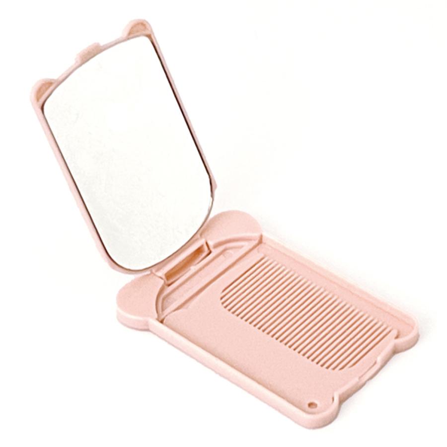 ベアちゃん　アンティーク手鏡とブラシセット ベアちゃん アンティーク手鏡とブラシセット - メルカリ