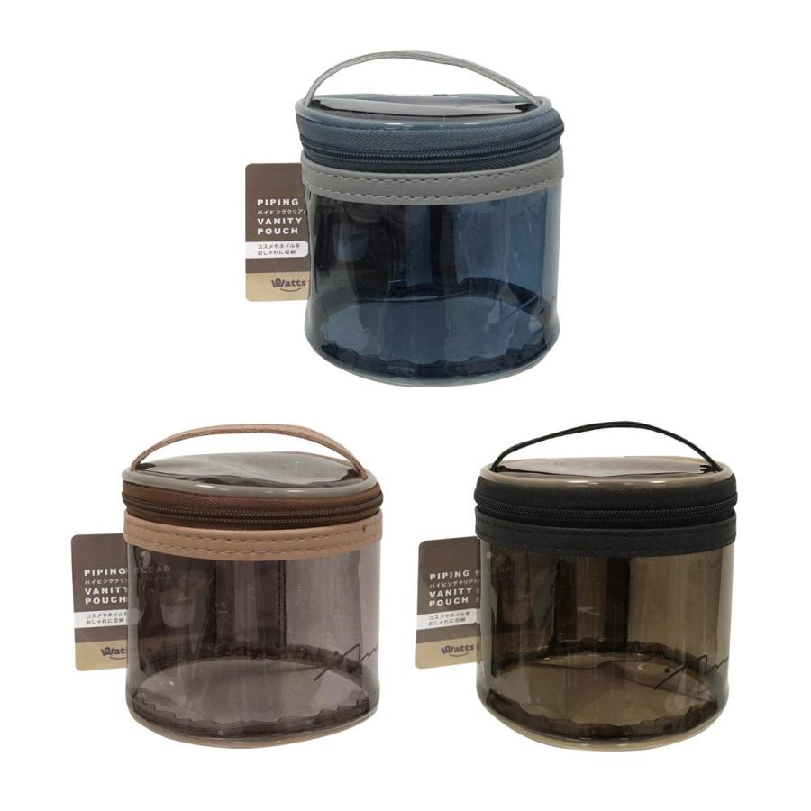 PB.藤本美貴コラボ パイピングクリアバニティポーチ 063474 : ワッツ