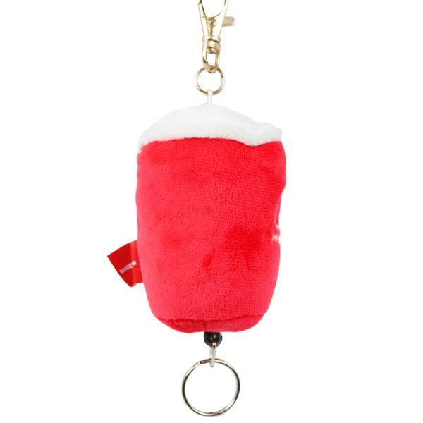 ドムドムハンバーガー リールキーホルダー OUTLET】キーホルダー リール付 キーリール チャームドムドムドリンク