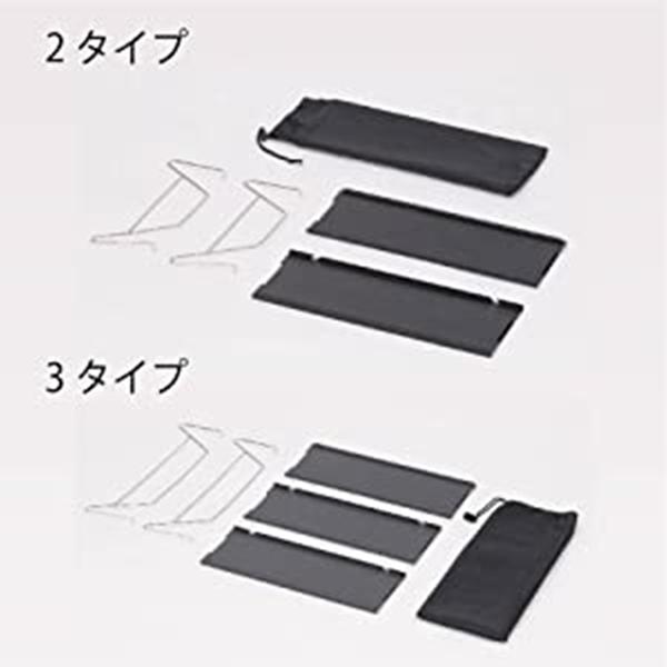 武田コーポレーション アウトドアテーブル アルミ グレー 35×25×10cm