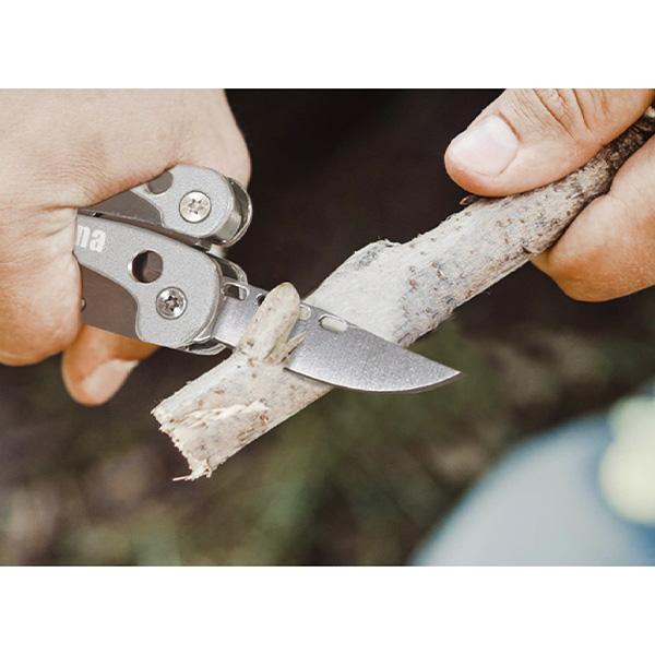 Montagna アウトドアマルチツール 8徳 ツールセット 8in1マルチ