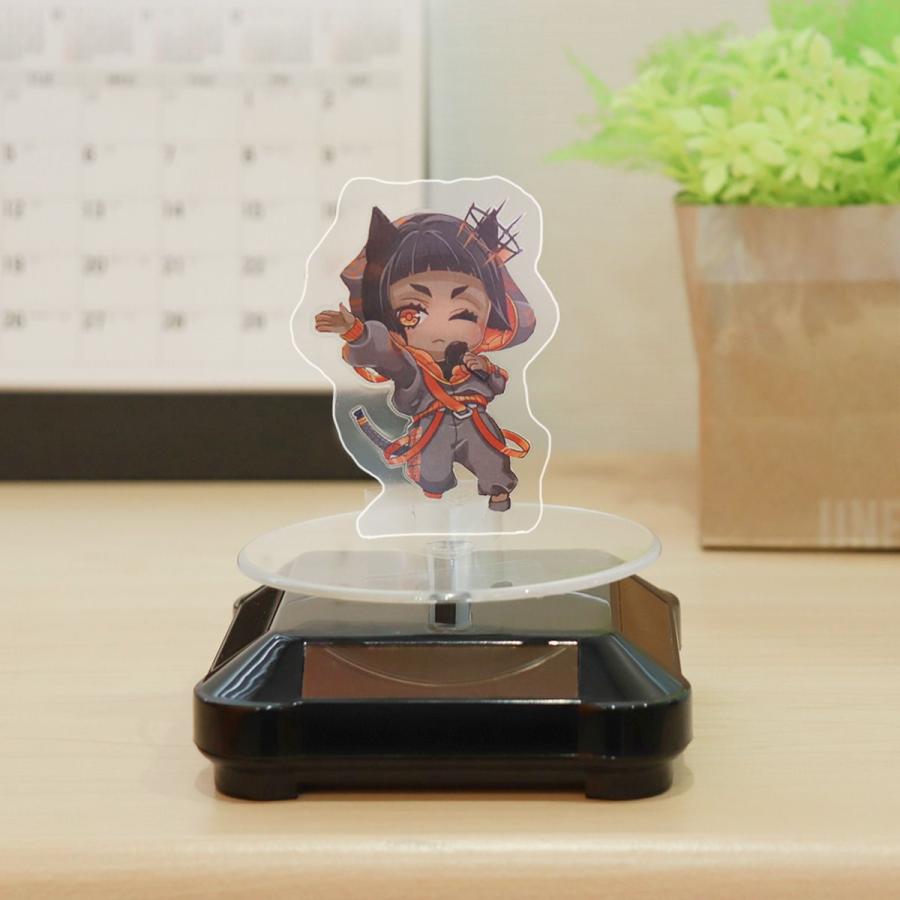 アクスタ台 ディスプレイ ぬいぐるみ 推し様に乗っていただく回転台