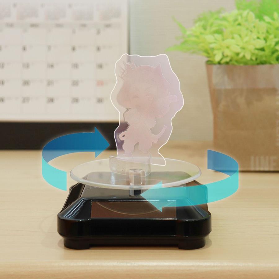 アクスタ台 ディスプレイ ぬいぐるみ 推し様に乗っていただく回転台