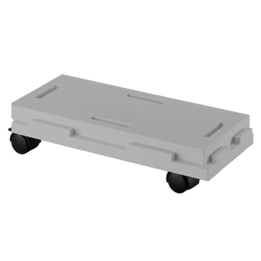 コロ台車 台車 キャスター付き平台車 連結できるラクゴロ 13 グレー