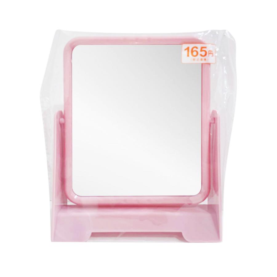 卓上鏡 化粧鏡 スクエアスタンドミラー 359292 : ワッツ