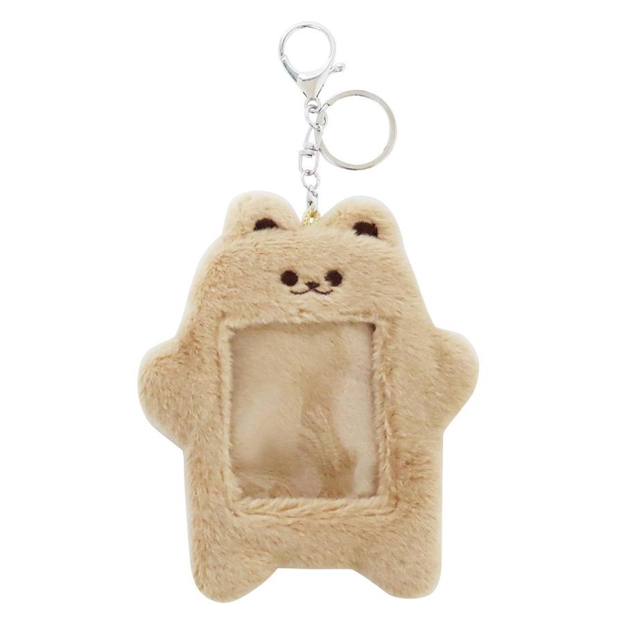 手足付きもこもこカードケース くま型 363339 : ワッツオンライン