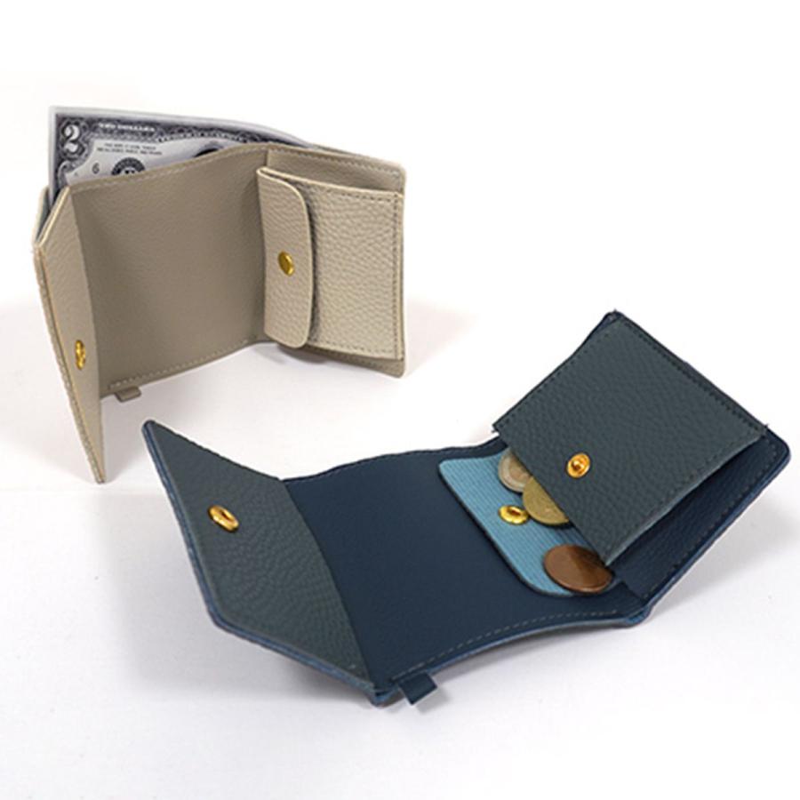 コンパクトウォレット 楽天市場】BOX型 財布 ミニ財布 三つ折り財布 二つ折り財布 メンズ