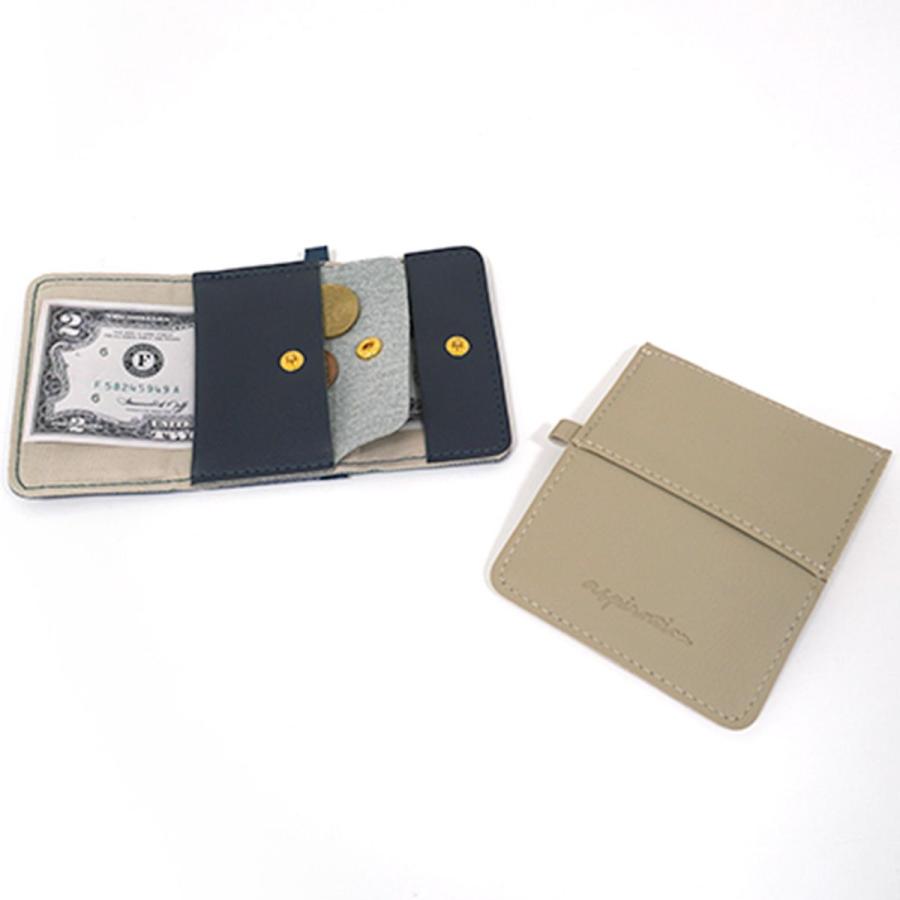 財布 小銭入れ スリムウォレット グレイッシュカラー 365029