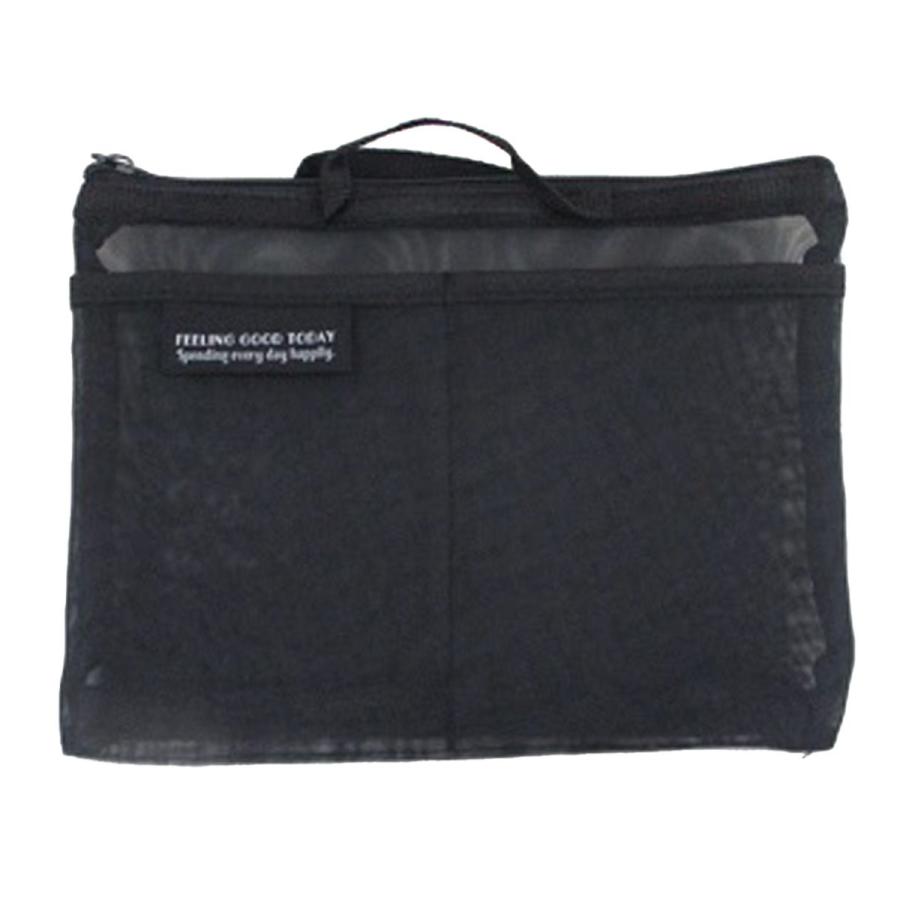 メッシュのバック まとめ買い150個セット メッシュバッグインバッグ BK 0834/365151