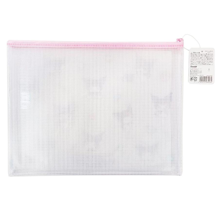 まとめ買い150個セット A4メッシュポーチ クロミ 0960/368689 : ワッツ