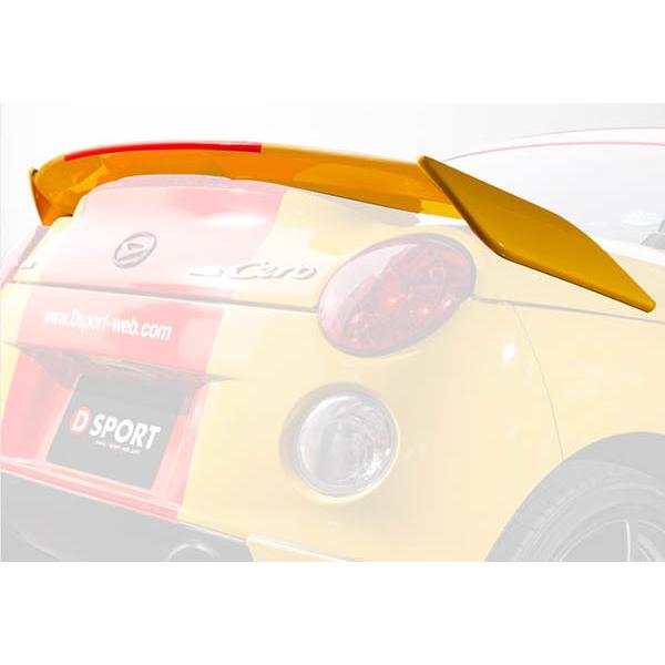 コペンCero(LA400K) 14.6〜用 トランクスポイラー FRP ブラックマイカメタリック D-SPORT