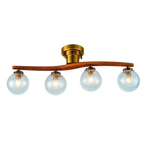 シーリングライト 照明 4灯 ホテルライク モダンデザイン クラシカル