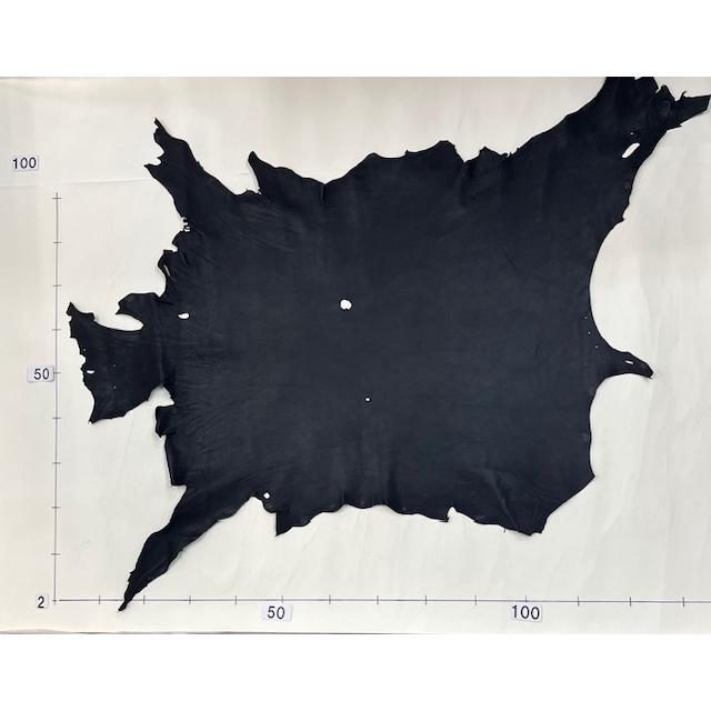 革 エゾ鹿 ヌメ素上1.2mm(黒)86デシ : WAVE-original - 通販 - Yahoo