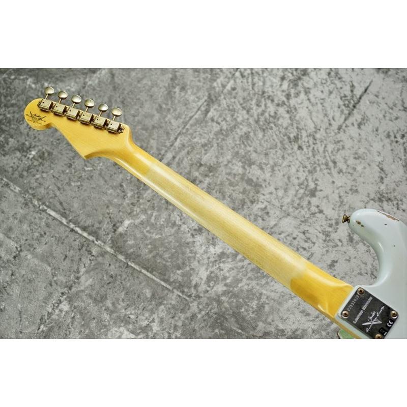 Fender Custom Shop   【2021 LTD】1963 Stratocaster Heavy Relic -Faded Aged Sonic Blue- [3.49kg] 【お茶の水駅前店在庫品】｜wavehouse｜09