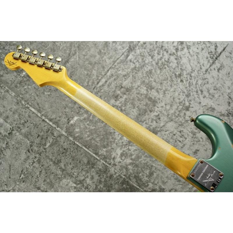 Fender Custom Shop   【決算セール!!】1963 Stratocaster Heavy Relic -F.A.Sherwood Green Metallic- [3.54kg] 　お茶の水駅前店在庫品｜wavehouse｜09