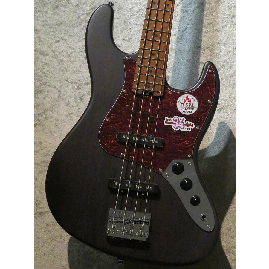 Bacchus【ローステッドメイプルネック】WL4-STD/RSM -Black Satin