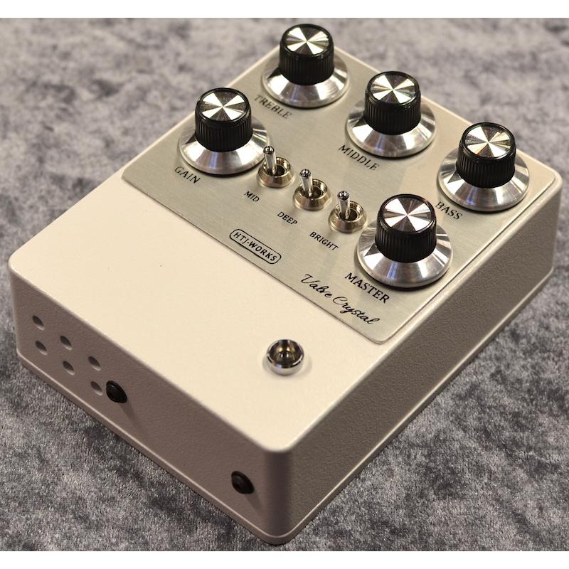 新品】HTJ-WORKS Valve Crystal Silver Top 12AX7 Tube Preamp White 