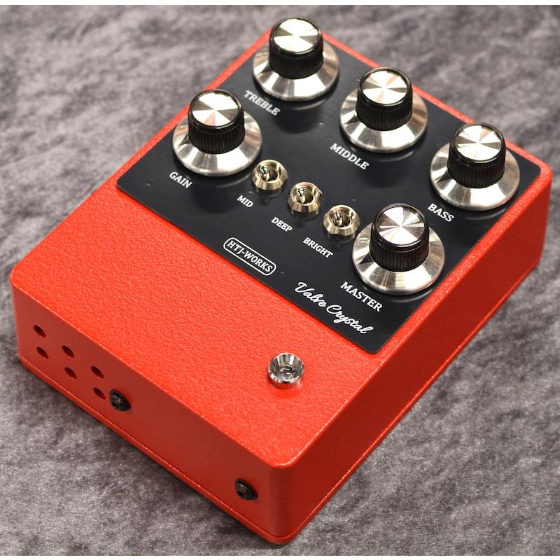 【美品】HTJ-WORKS Valve Crystal 真空管 プリアンプ 新品】HTJ-WORKS Valve Crystal 12AX7 Tube Preamp Red #105 【真空管