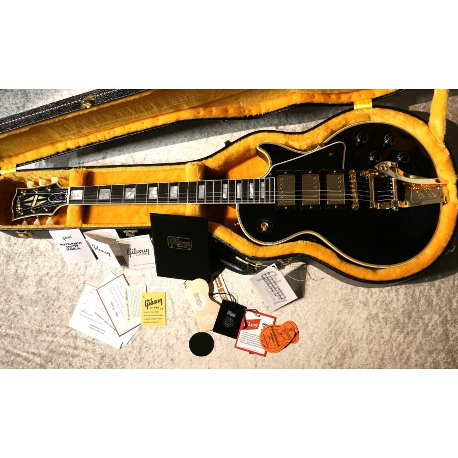 Gibson Custom Shop 【軽量!】1957 Les Paul Custom Reissue 3-Pickup With Bigsby VOS ~Ebony~#751490【4.25kg】【池袋店】_10