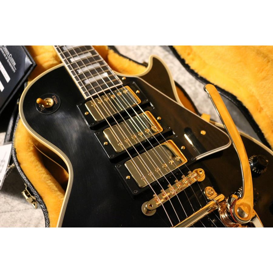 Gibson Custom Shop 【軽量!】1957 Les Paul Custom Reissue 3-Pickup With Bigsby VOS ~Ebony~#751490【4.25kg】【池袋店】_3