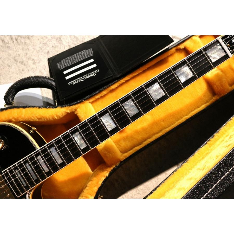 Gibson Custom Shop【品薄人気商品!!】1968 Les Paul Custom Ebony Gloss #603068 【4.22kg】【漆黒のタキシード】【池袋店】_6