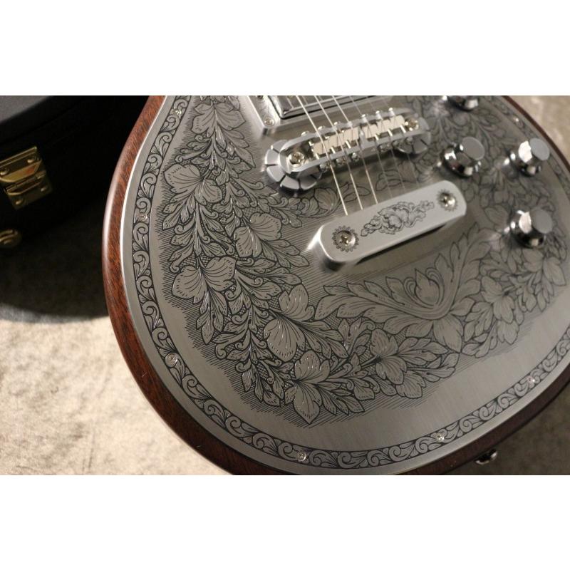 Zemaitis 【リーフ柄彫金装飾】【軽量!】MFG-AC-22 Natural #JG A23186