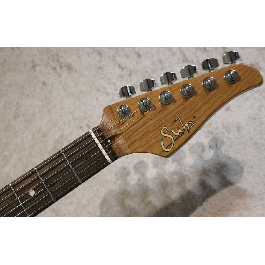 Suhr Classic S Antique Roasted Flame Maple Ocean Turquoise