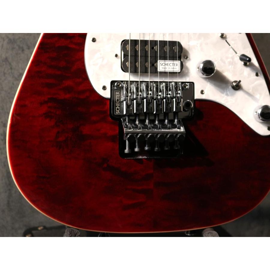 美品 SCHECTER sd-2-24 see-thru red SD-2-24-AL-VTR (See-thru Red/Maple) #S2505064 by SCHECTER – Ikebe