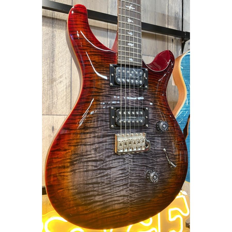 Paul Reed Smith(PRS)【獄炎杢個体】SE Custom24 -Charcoal Cherry