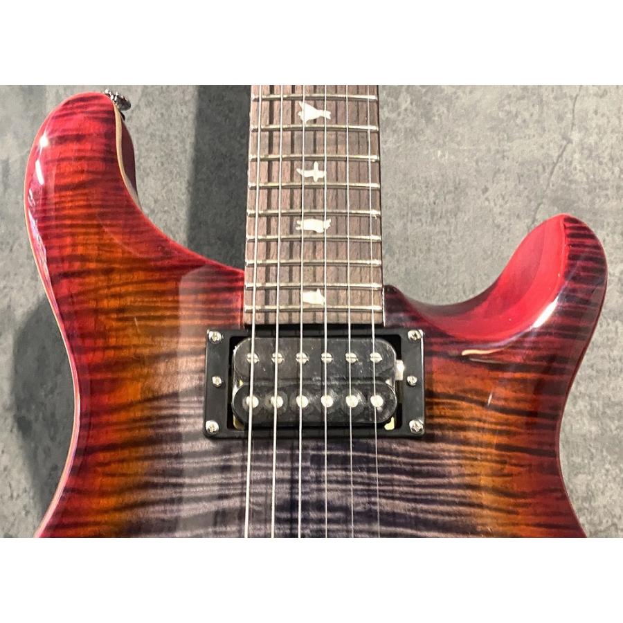 Paul Reed Smith(PRS) 【獄炎杢個体】SE Custom24-08 -Charcoal Cherry