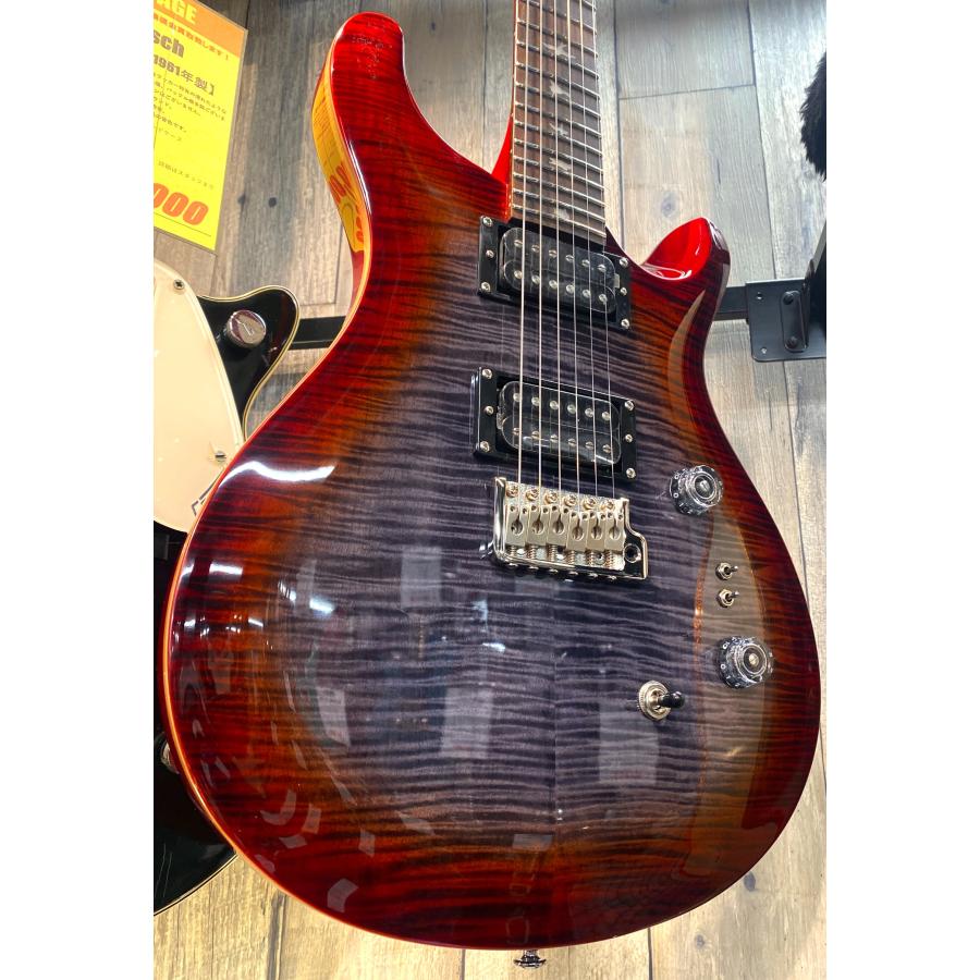 Paul Reed Smith(PRS) 【獄炎杢個体】SE Custom24-08 -Charcoal Cherry