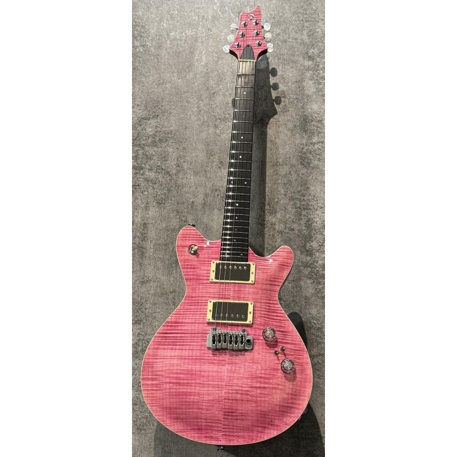T's Guitars Arc-STD 24 Trans Pink【3.64kg】【担当選定の極杢5Aフレイムメイプルトップ】【池袋店】_1