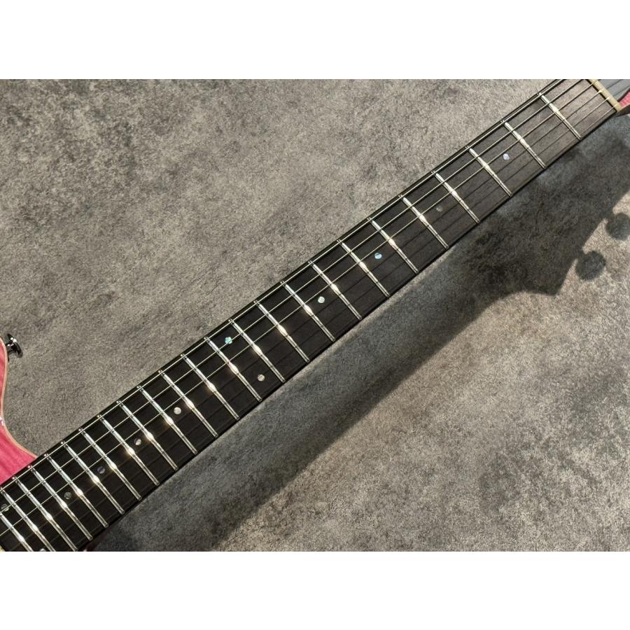 T's Guitars Arc-STD 24 Trans Pink【3.64kg】【担当選定の極杢5Aフレイムメイプルトップ】【池袋店】_3