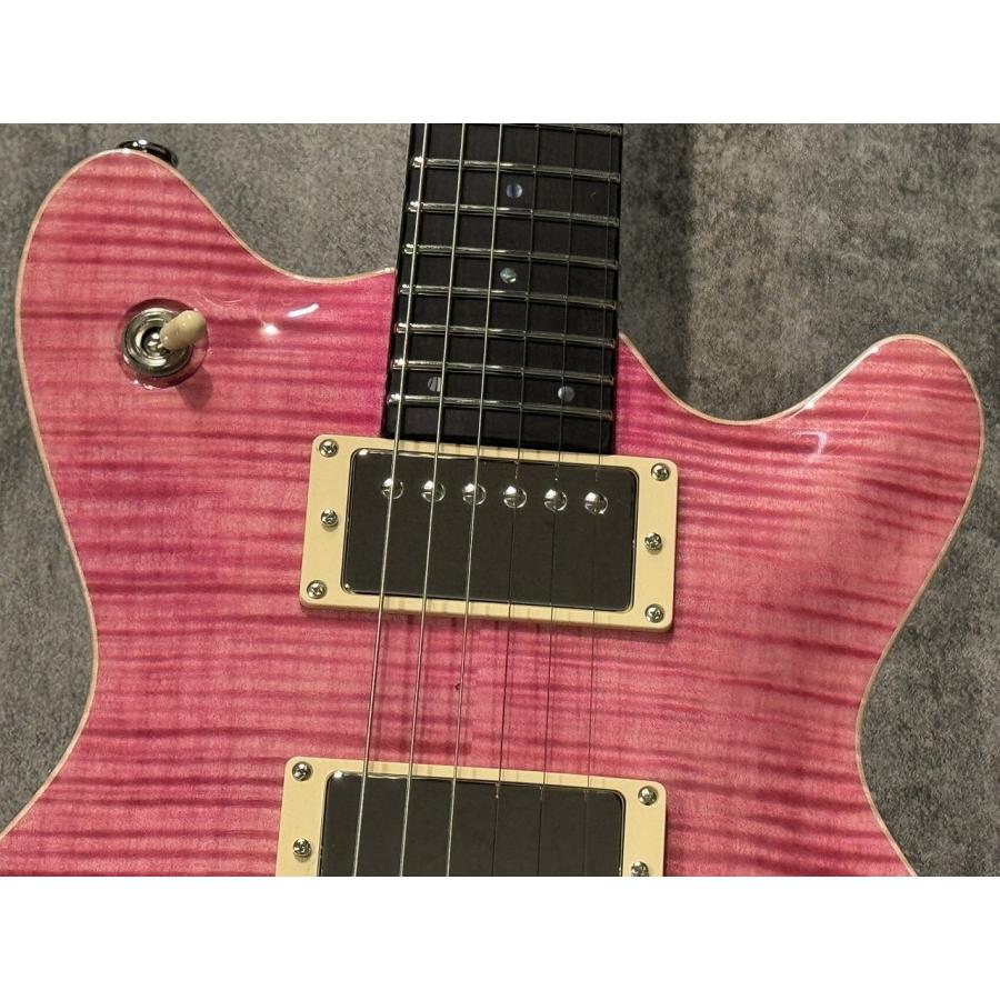 T's Guitars Arc-STD 24 Trans Pink【3.64kg】【担当選定の極杢5Aフレイムメイプルトップ】【池袋店】_4