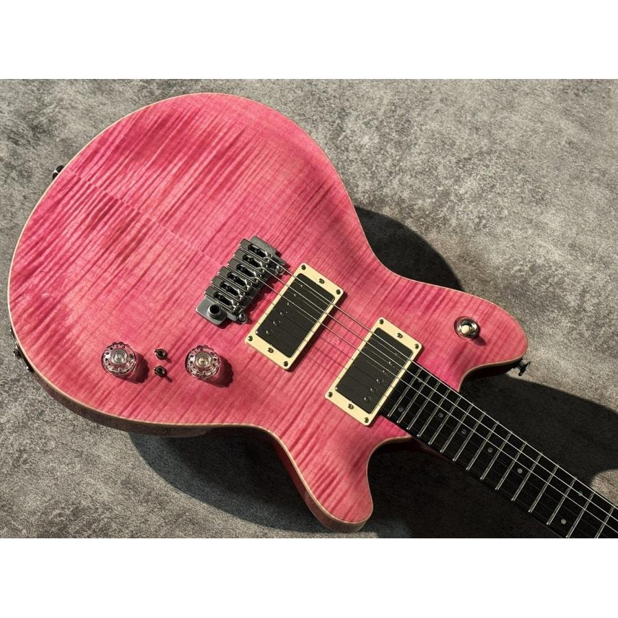 T's Guitars Arc-STD 24 Trans Pink【3.64kg】【担当選定の極杢5Aフレイムメイプルトップ】【池袋店】_9