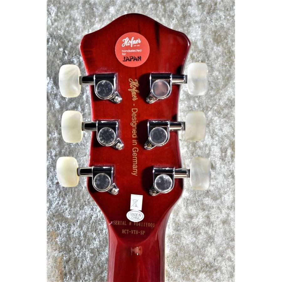 Hofner Verythin CT Special HCT-VTH-SP-R -Transparent Red- 指版補修