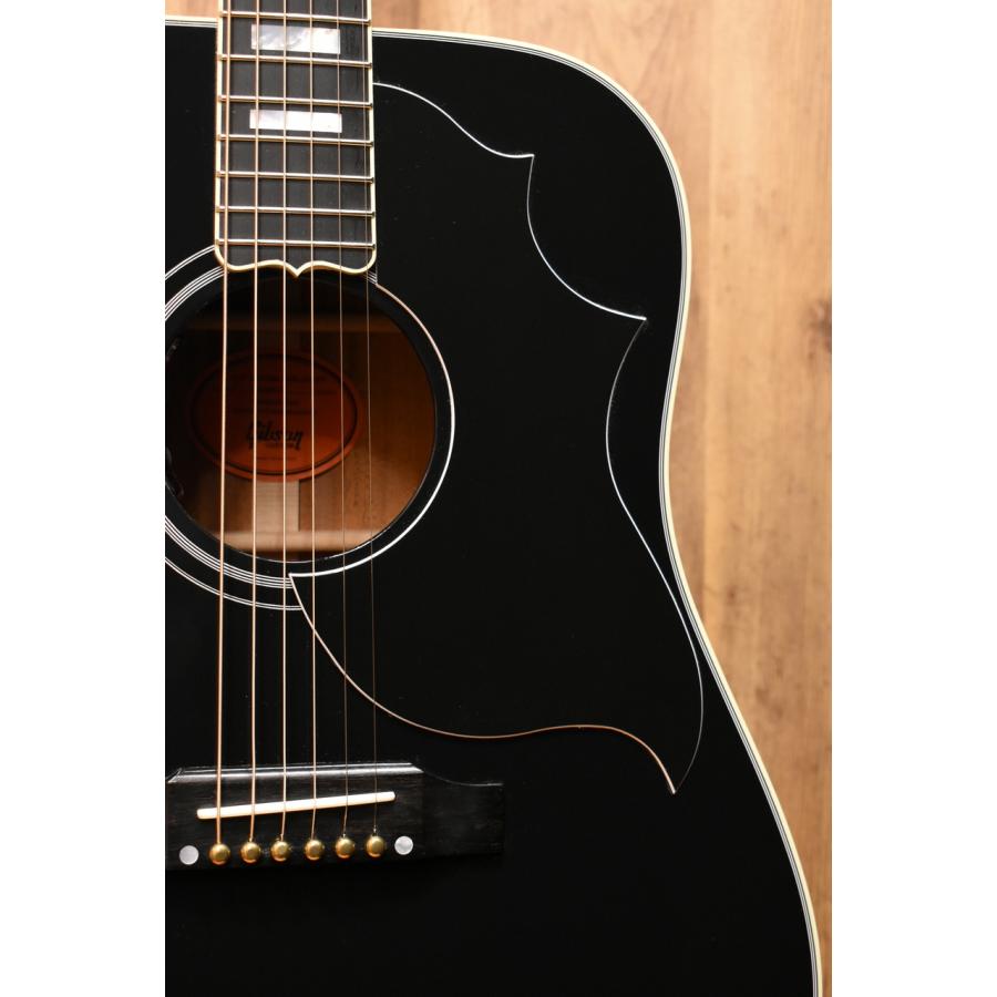 ギブソンハミングバード　希少エボニーブラックカラー（純正ハードケース付） ギブソンハミングバード 希少エボニーブラックカラー（純正