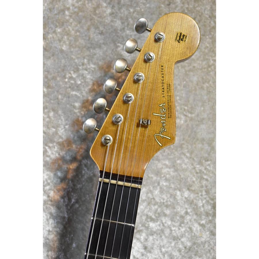 Fender Custom Shop 1963 Stratocaster Relic Aged Olympic White