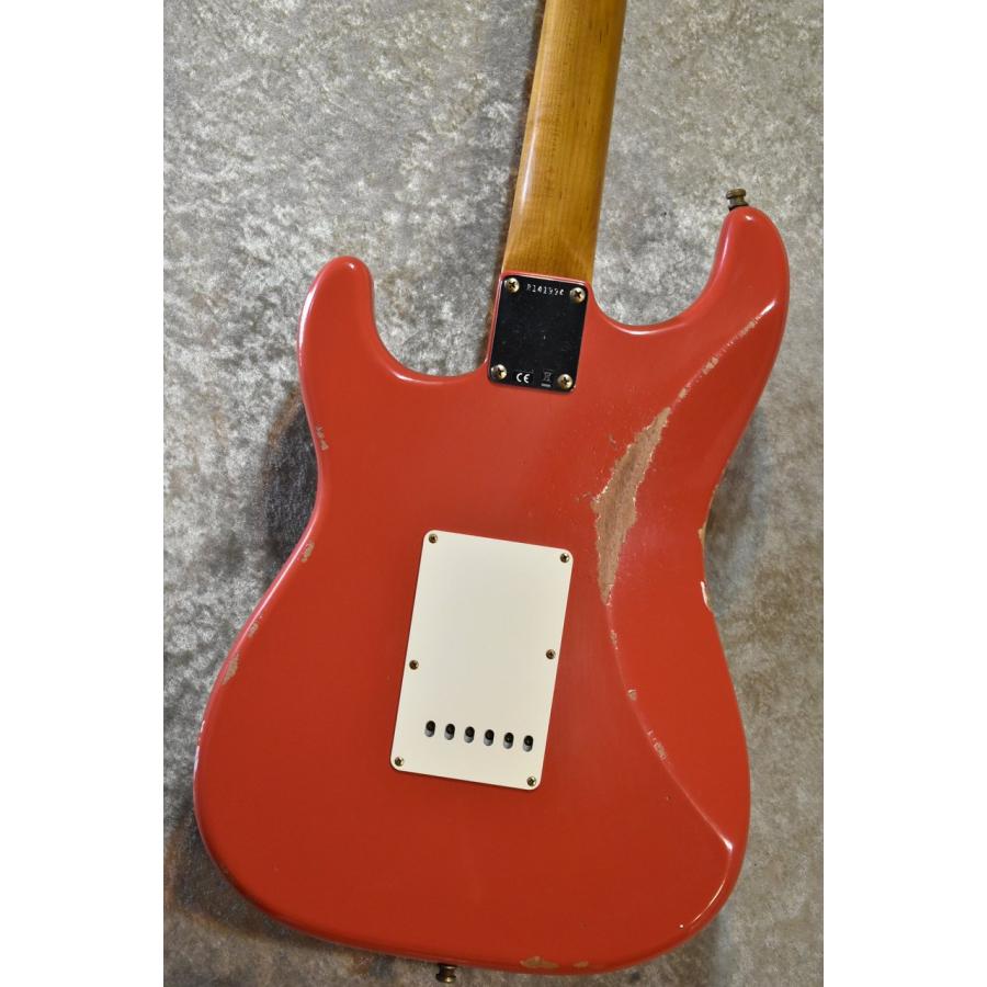 Fender Custom Shop 1963 Stratocaster Relic Aged Fiesta Red R141994【特注モデル、漆黒指板個体】【横浜店】_4