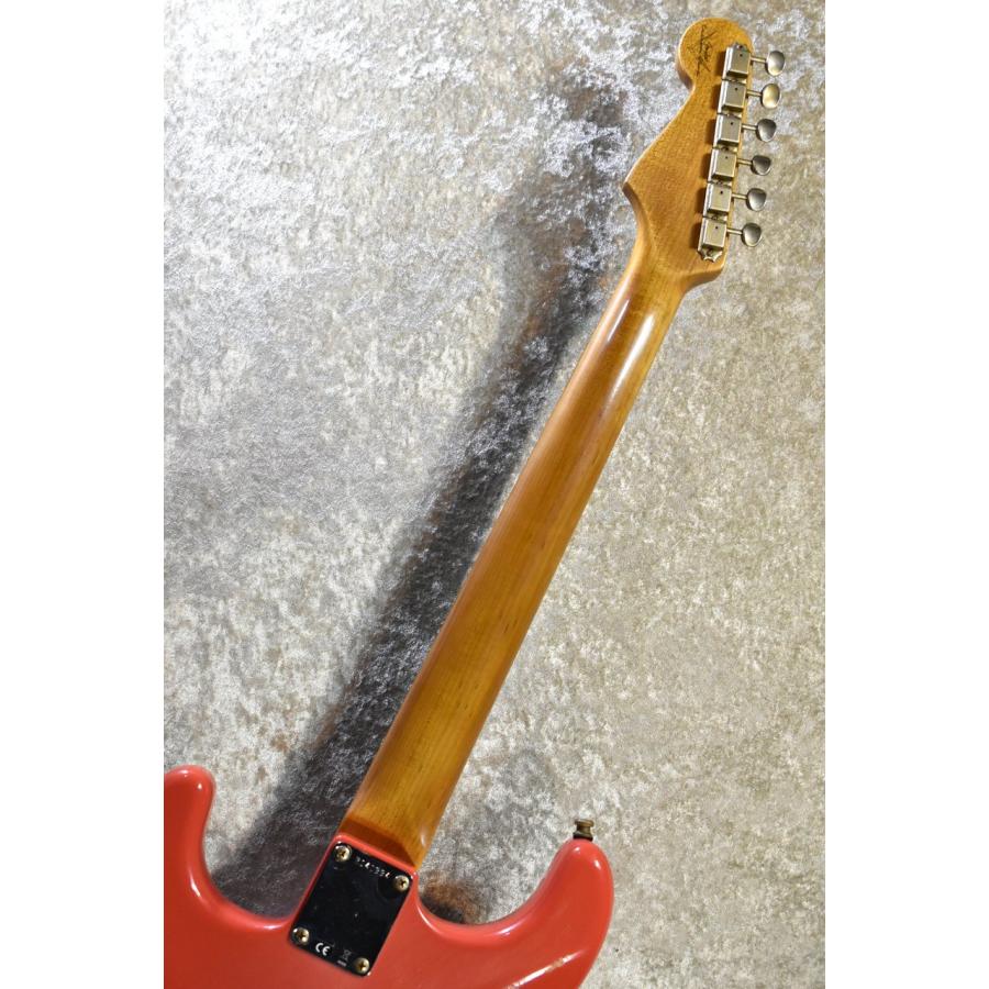 Fender Custom Shop 1963 Stratocaster Relic Aged Fiesta Red R141994【特注モデル、漆黒指板個体】【横浜店】_5