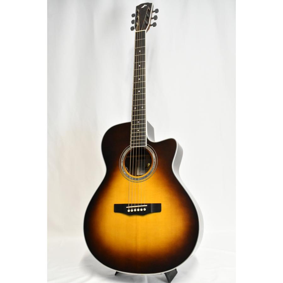 Morris R-14G BS(ブラウンサンバースト) 【国産エレアコ】【横浜店】の画像
