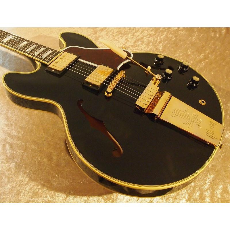 Gibson Custom Shop 【Limited Run】60s ES-355  Reissue Ebony VOS w/Long Maestro sn 100698 [4.00kg] [Ebony Fingerboard]【G-CLUB TOKYO】｜wavehouse｜04
