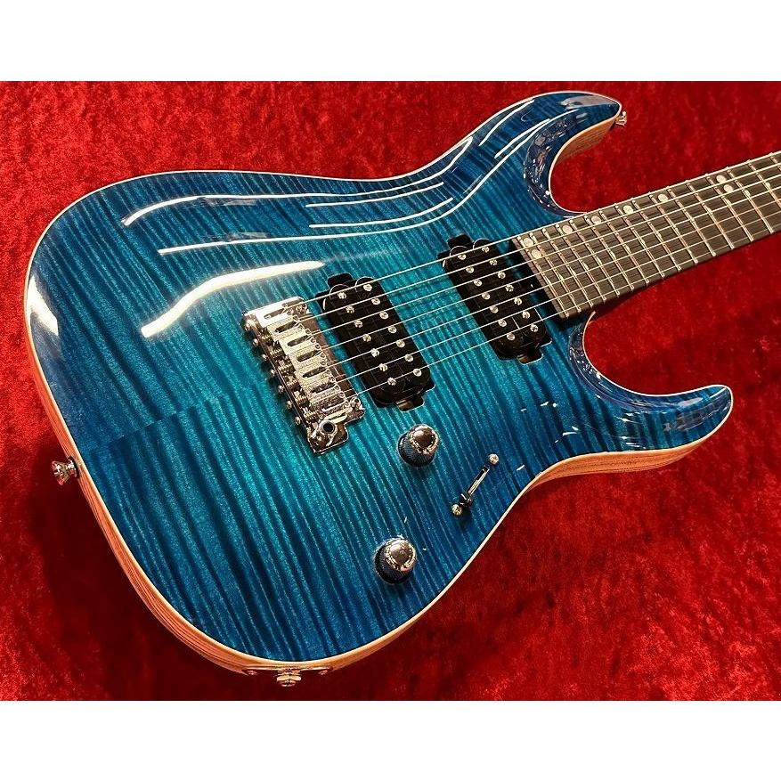 T's Guitars DST 24 Carved Top Strings -Frozen Sky- - 18