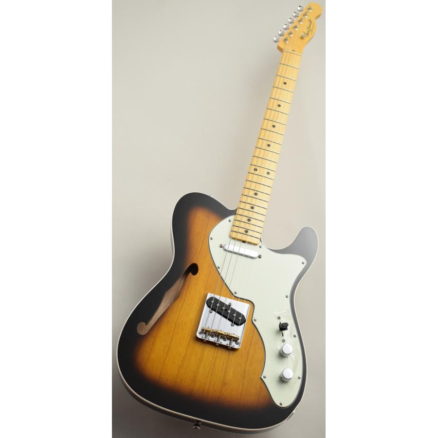 Vanzandt 【渋谷店特注品】TLV-Thinline Ash Double Binding ~2-Tone Sunburst~ 3.11kg #9797【Dallas Chopper PU】｜wavehouse｜02