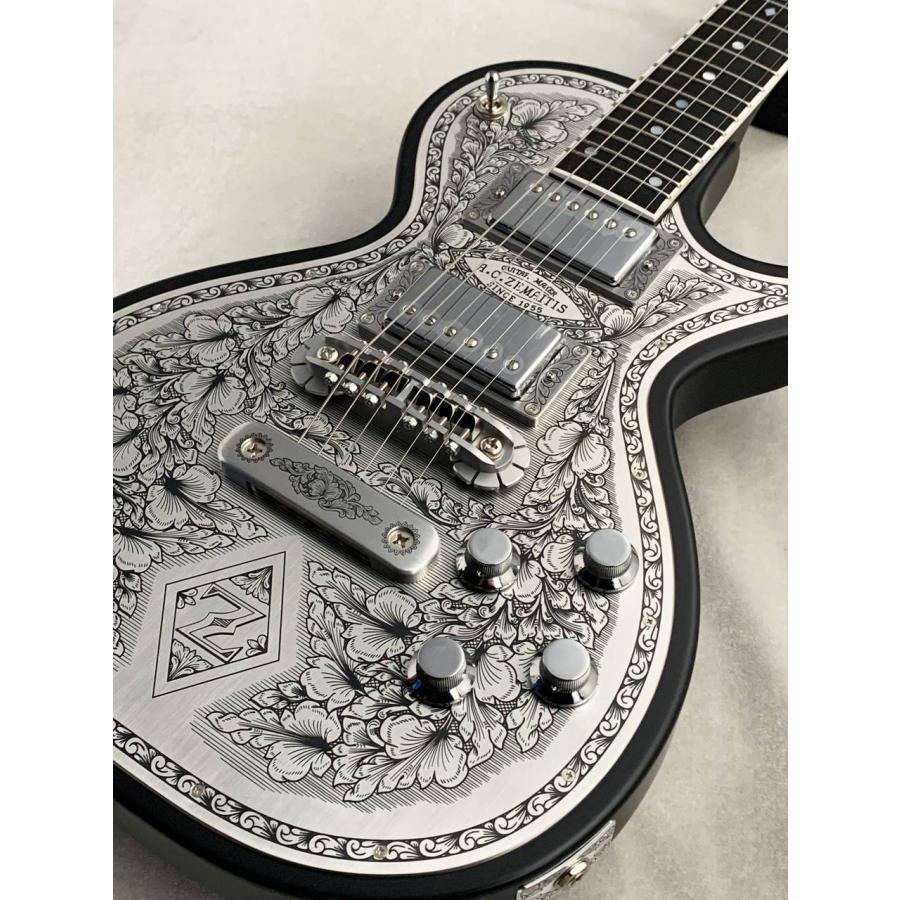Zemaitis MFG-AC-24 Diamond & Z - Black #JGA25029【3.82kg】【G-CLUB